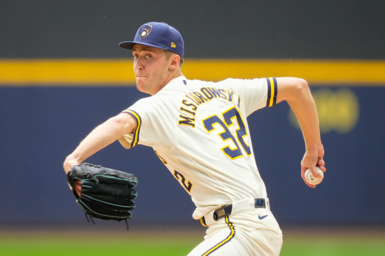 Brewers' Misiorowski Sets Record With 57 100 MPH Pitches In Game Since Tracking Era Started In 2008